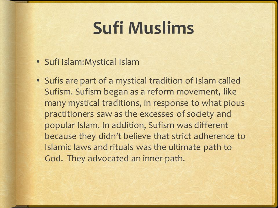 An Overview of Sufism